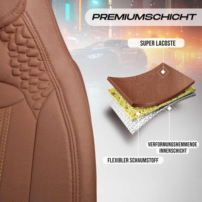 Hunter Autositzbezüge für Jaguar S-Type, Lacoste-Stoff