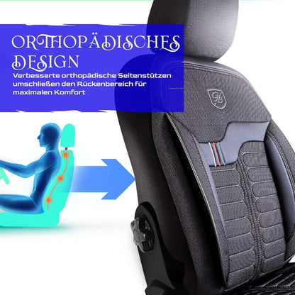 Londra Autositzbezüge für BMW 3er, Jacquard Sitzauflage