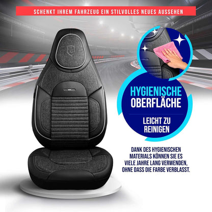 Enzo Autositzbezüge für Opel Karl, Leinen