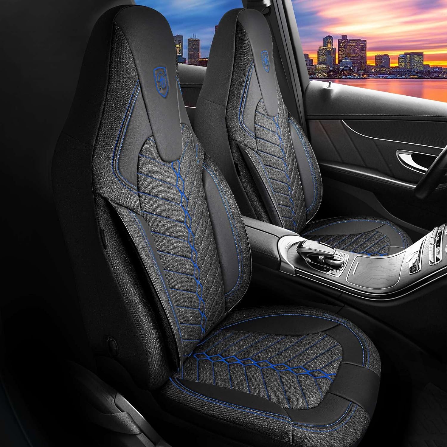 Munich Autositzbezüge für Lexus NX, Leinen