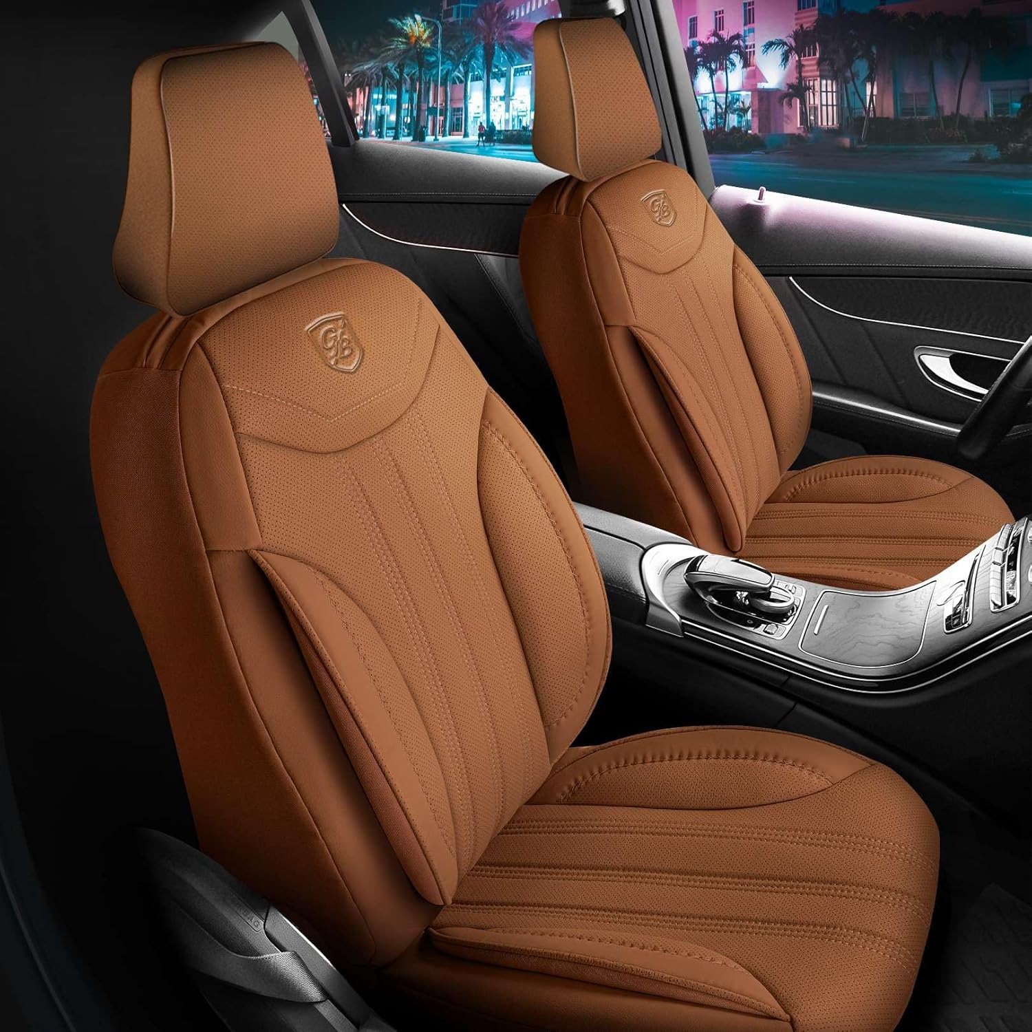 Miami Autositzbezüge für Kia Sportage, Leder