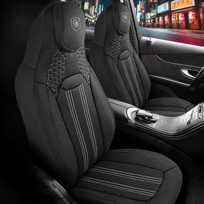 Hunter Autositzbezüge für Jeep Cherokee, Lacoste-Stoff