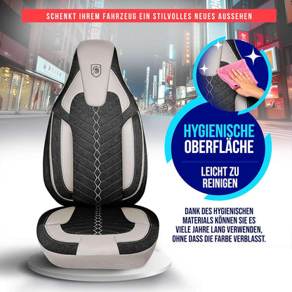 Munich Autositzbezüge für Jeep Commander, Leinen