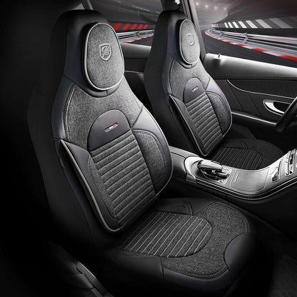 Enzo Autositzbezüge für Mitsubishi Outlander, Leinen
