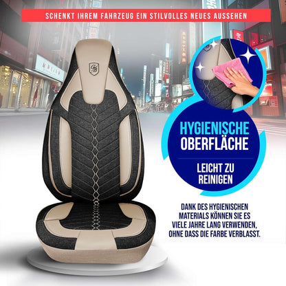 Munich Autositzbezüge für Suzuki SX4, Leinen