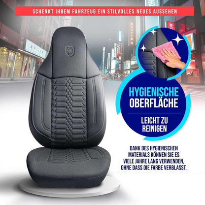Polygon Autositzbezüge für Ford Tourneo, Lacoste-Stoff